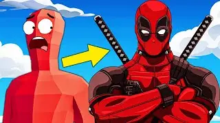 I UPGRADE This Wobbler Into DEADPOOL! - TABS Unit Creator