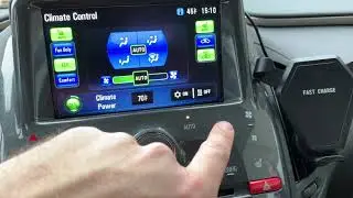 Обзор функций панели Chevrolet Volt