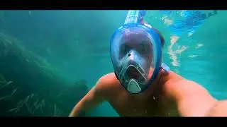 Sunset Snorkeling in San Marcos Texas.