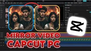 1 CLICK! How to Mirror/Flip Video in Capcut Pc App | Capcut Pc Tutorial 2024