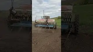 МТЗ 892 ПОСЕВ ТРАВЫ И ЯЧМЕНЯ!