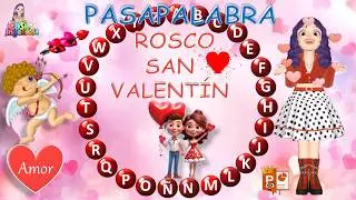 PASAPALABRA 🔝 Adivina y completa el #rosco de #sanvalentin2024 en #ppt #pasapalabra