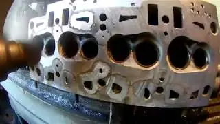 Tavria cylinder head restoration/repair/argon welding/grinding