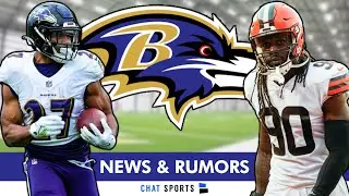 NEWS ALERT: J.K. Dobbins Expected To Return To Practice + Jadeveon Clowney Visit | Ravens Rumors