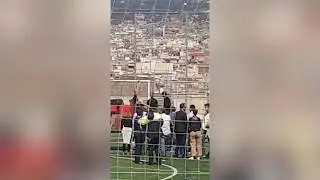 Collapse of seating injures 18 at Andres Iniesta interview | 15/05/2018
