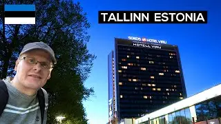 Late Night Walking in TALLINN, ESTONIA 🇪🇪