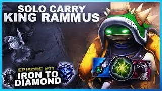 SOLO CARRY KING RAMMUS! - Iron to Diamond | League of Legends