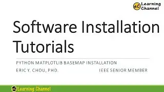 Installation of matplotlib basemap, Proj.4 for Windows 10