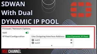 Fortigate : Cara menggunakan NAT Pool ( IP Pool ) dengan 2 ISP pada SD-WAN