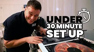 Setting Up During Cocktail Hour in Under 30 Minutes (WEDDING DJ TIPS)