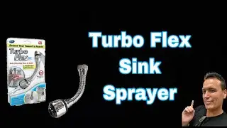 Turbo Flex Sink Faucet Sprayer   As Seen On TV   How to Use Tutorial