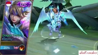 KIMMY DRAGON TAMER SKILL EFFECTS IN SLOW MOTION😍😍 - MOBILE LEGENDS BANG BANG!