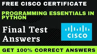 Python Essentials Final Test Answers | programming essentials in python quiz answers 
