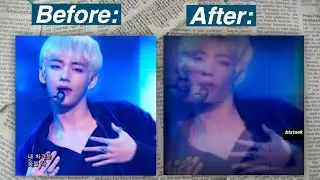 before vs after editing - video star
