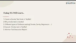 Day9_ Create a Smoke Test Suite in TestRail