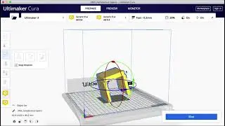 Setting up a 3D print in Cura