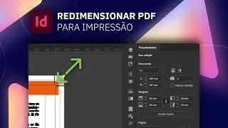 Como mudar o tamanho de um PDF para impressão no InDesign
