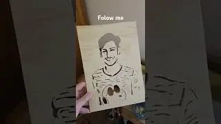 il mio traforo fa rivivere. #scrollsaw #wood #playwood #art #portraits #photowood #traforo