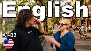Listen and Speak With a Natural Street Conversation | Comprehensible Input