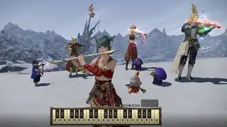 【FF14楽器演奏】合奏モードで 「魔導アーマーBGM(FF6 ティナのテーマ)」/ Bard performance 