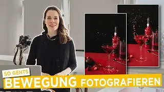 Photographing movement in food photos - here's how (without flash)!