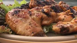Сочный шашлык из куриных крыльев