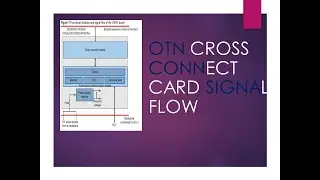 OTN Cross connect Card signal Flow