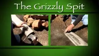 The Grizzly Spit Portable Campfire Rotisserie