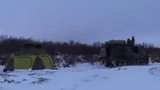 Чукотка.Певек.Чаун.Домой с рыбалки...
