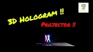 Convert your smartphone into a 3D Hologram projector !!