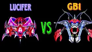 Space shooter Lucifer vs Guild boss 1 - Bắn ruồi Ma Thần vs Boss Bang 1