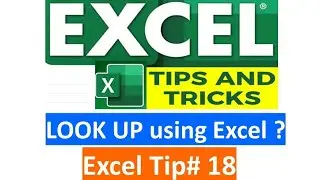 LOOK Up in Excel #excel #exceltipsandtricks #exceltricks #exceltips #msexceltricks