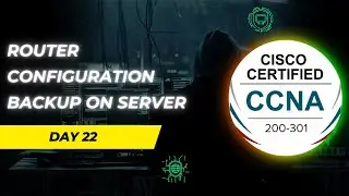 Router configuration backups on server in networking in hindi  | Day 22