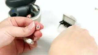 Change the wax filter on customized hearing aids