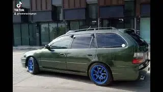 until we meet again 💚#Toyota #Corolla #Ae101 #Bztouring #Wagon #AmericanBilletVersion #V#Yakuza #TRD
