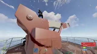 Oilrig goes CRAZY on the Weekend (Quick Snowball) - Rust
