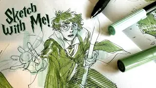 ✦ Harry Potter sketchbook session // TOPIC: The Trap of External Motivation