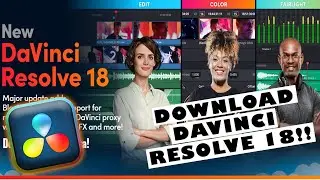 HOW TO DOWNLOAD DAVINCI RESOLVE 18 🔥🤯