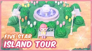 5-Star Island Tour 🌴 NO Time Traveling 🌴 Animal Crossing New Horizons