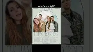 What’s ur city?!?! see u on tour this fall! tickets are on sale now:) echosmith.com ❤️‍🔥 