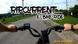 Juiced Ripcurrent E bike Ride Through Clearfiled Pa 2023