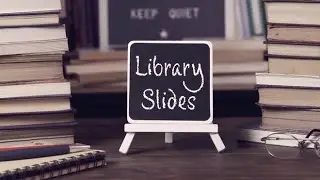 Books & Library Slides Free Download | After Effects Templates | No Copyright | Motion Template