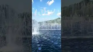 Радуга фонтана Москва Царицыно