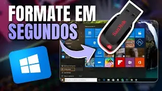 FORMATE seu PC em segundos! Não precisa de pendrive !