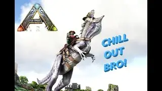 How to Tame the Cryolophosaurus! Ark Additions, Ark: Survival Evolved