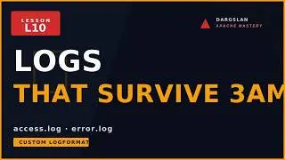 Apache Logs That Survive 3am: access.log, error.log, Custom LogFormat