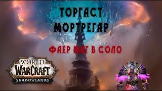 Прохождение World of Warcraft Shadowlands 9.0.2 Торгаст Мортрегар в Соло Фаер Маг.