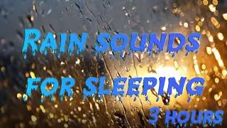 Rain sounds for sleeping  3 hours.