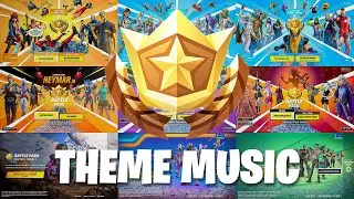 All Fortnite Battle Pass Theme Music!