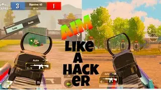 AIM LIKE A HACKER TDM 1V1 #pubg